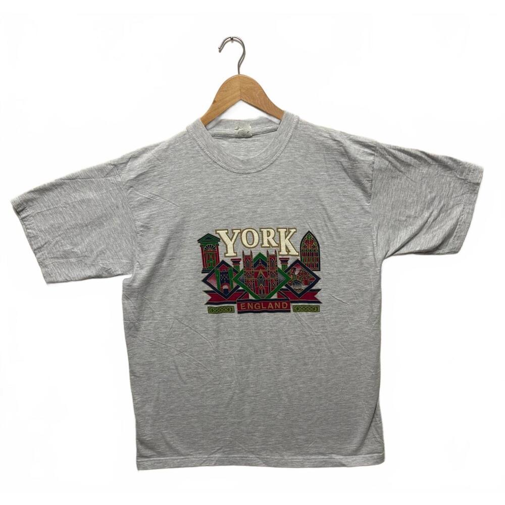 Vintage York England Souvenir Graphic Travel Tee Men's XL